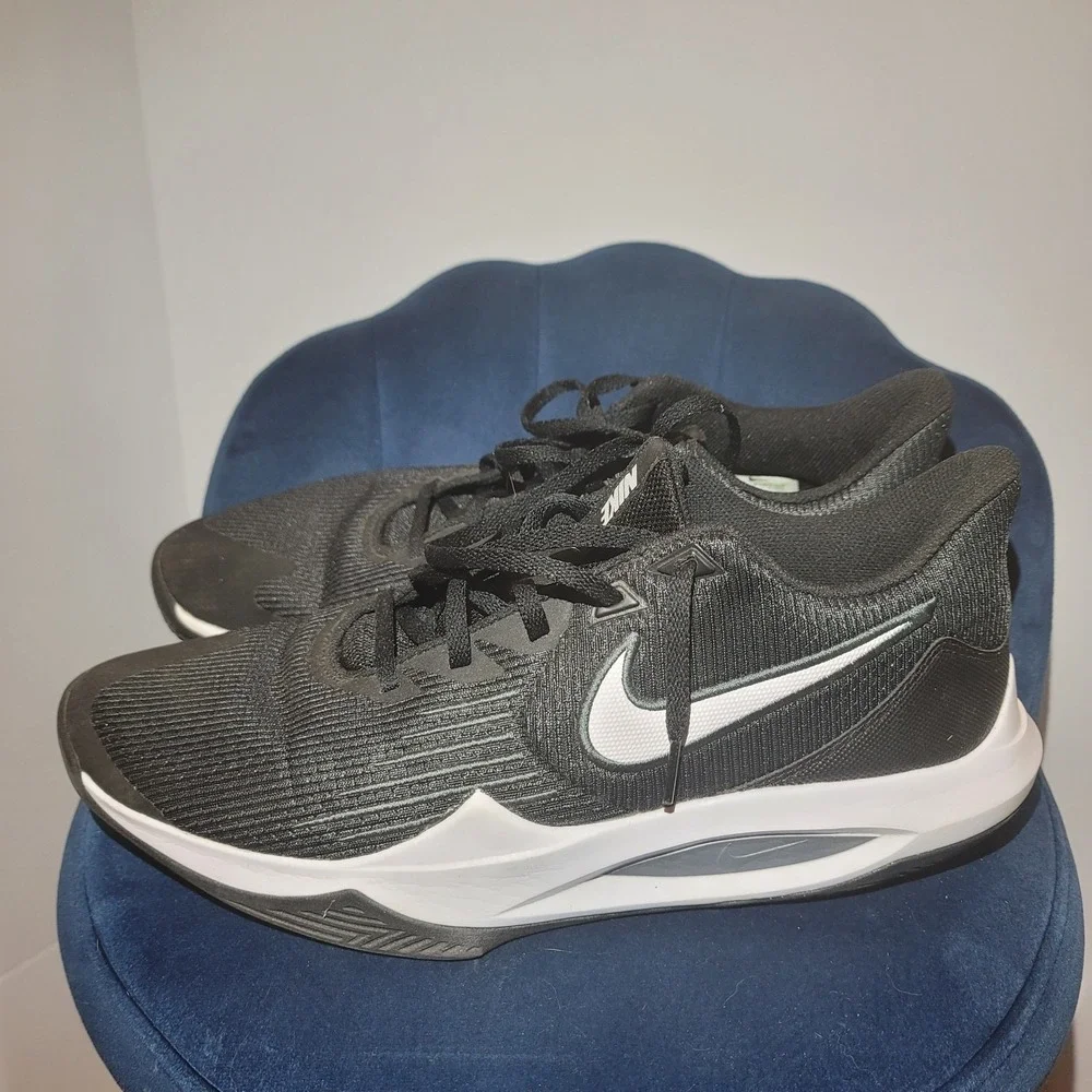 Size 13 - Nike Precision 5 Black White